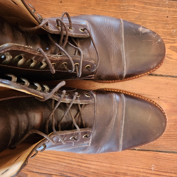 Beckett Simonon Captoe Boots 9.5 - Picture 6 of 8